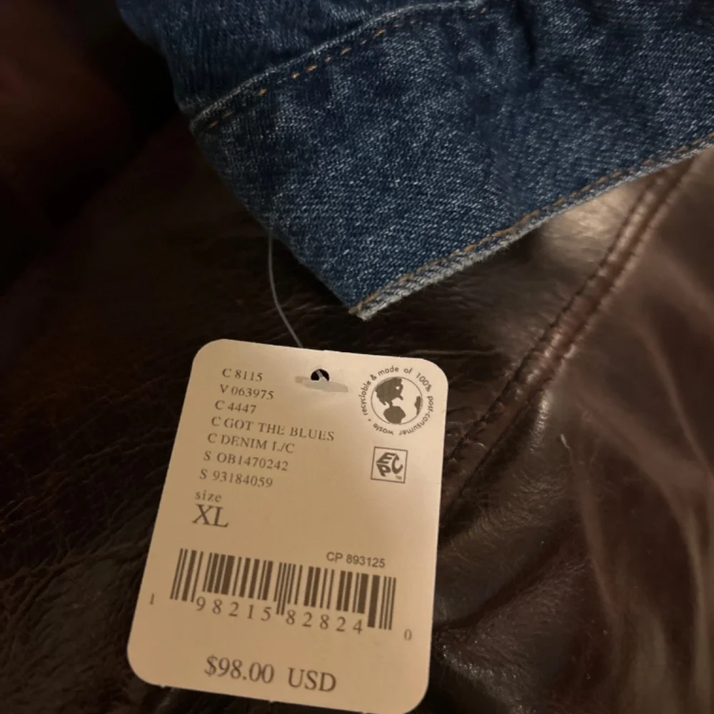 NWT Free People Opal Swing Denim Jacket XL in Got the Blues - Picture 3 of 8